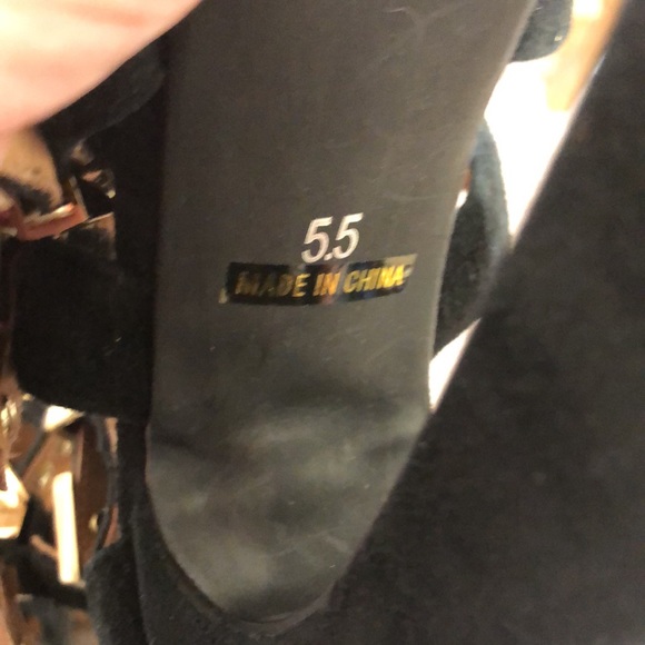 Jeffrey Campbell Shadow Stud Black Platform Boots. Lady Gaga style - Picture 5 of 5